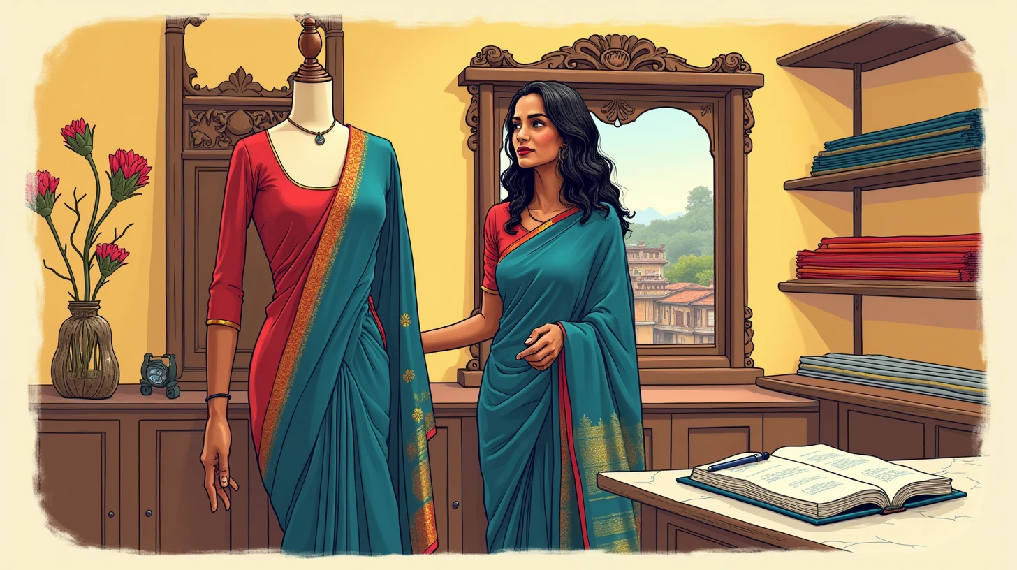 The Chennai Kanchipuram saree designer and the GI authorised-user split