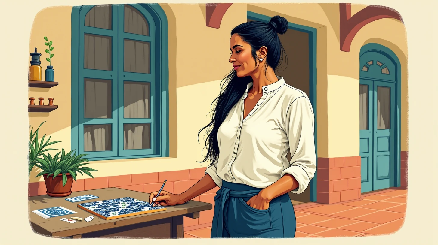 The Panaji azulejo designer and the heritage-conservation-zone permit: She installed a kiln, her architect neighbor was on the committee