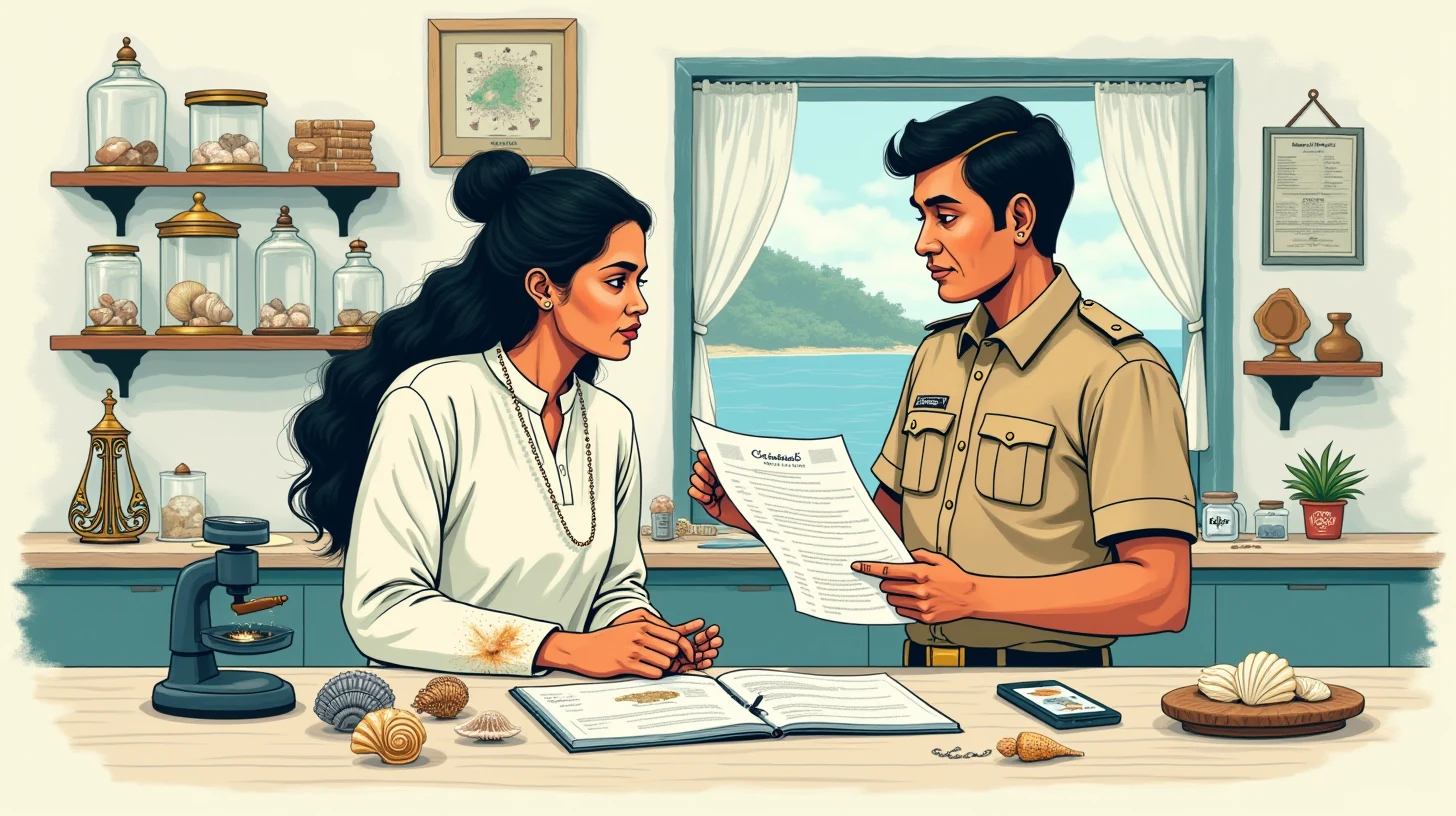 The Port Blair marine-jewellery designer and the Schedule IV shell trap: When a ₹1.8-lakh order arrives, so does legality verification