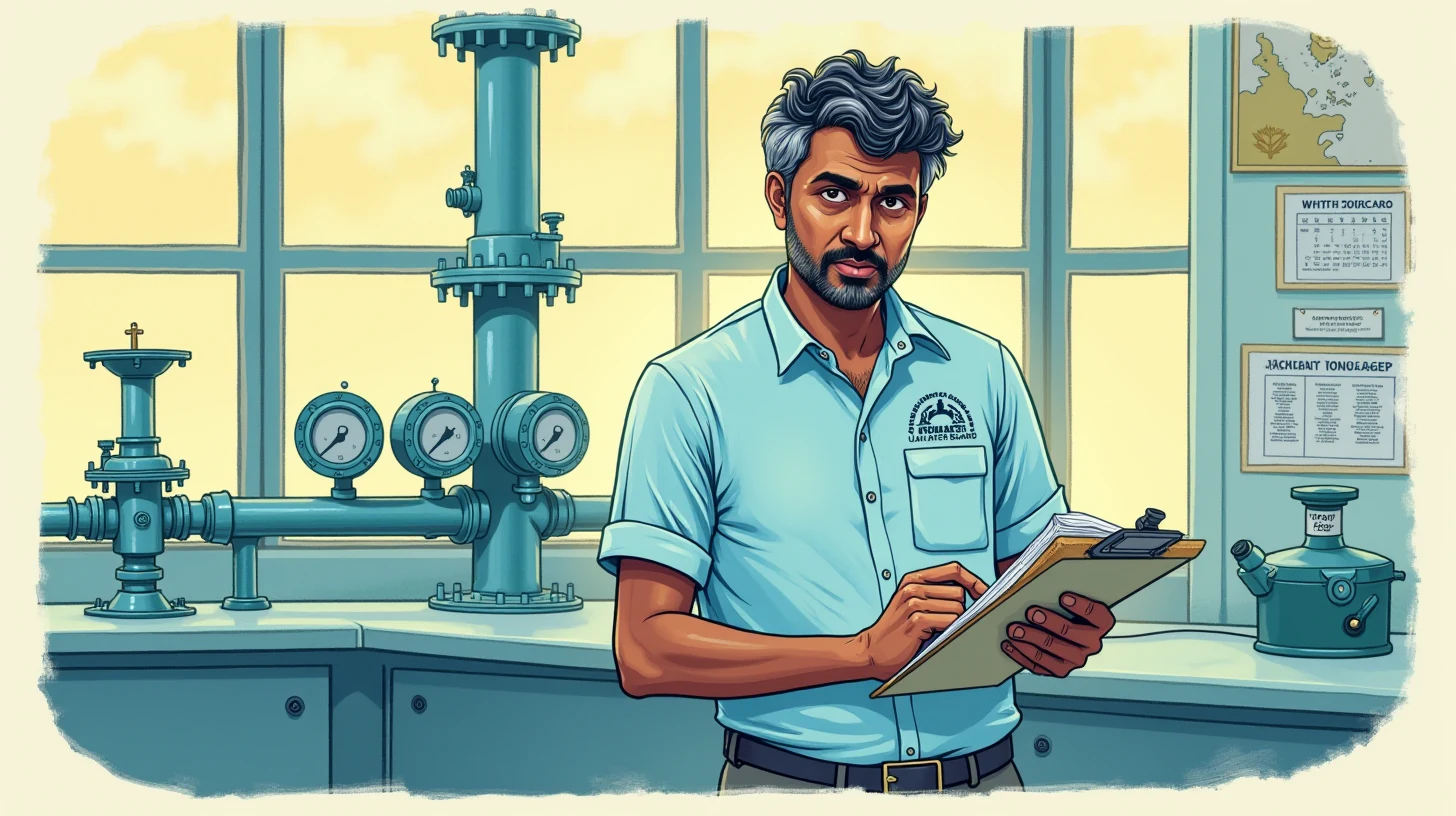 The Kavaratti desalination engineer and the monsoon supply chain