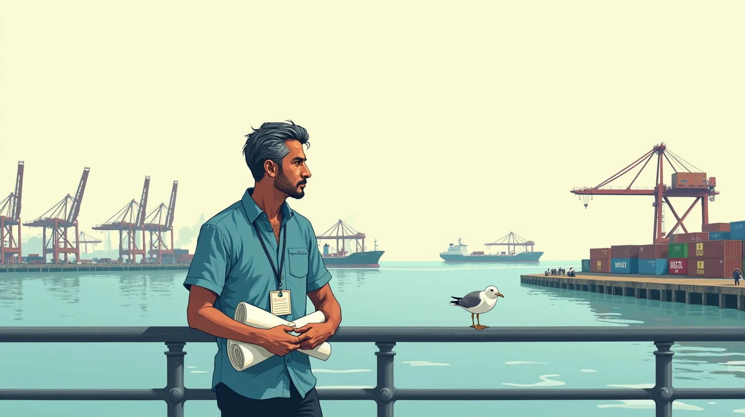 The Mormugao port engineer and the ore-export end