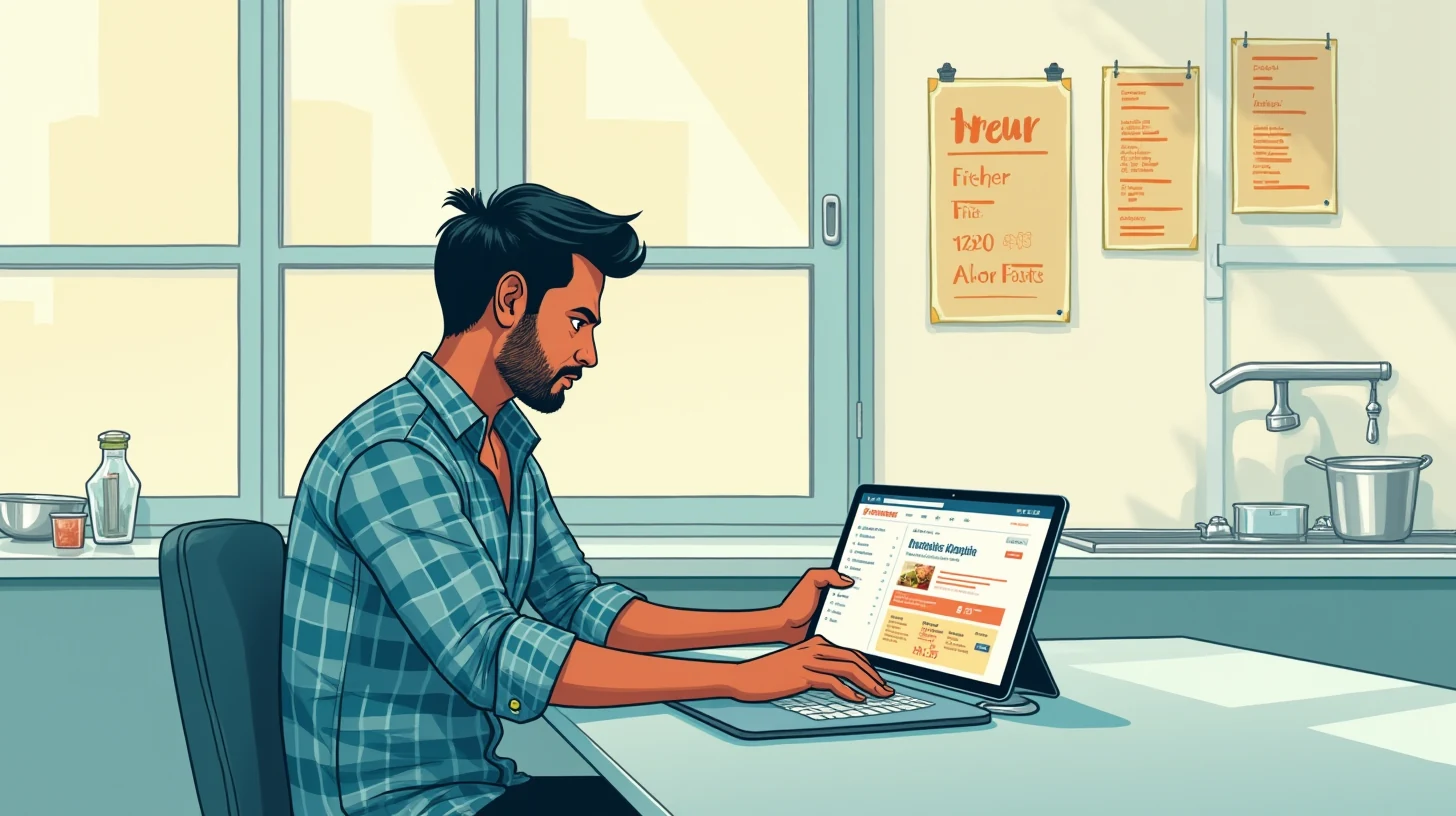 His Zomato rating dropped from 4.6 to 4.1 in one weekend. Orders halved in eight days.