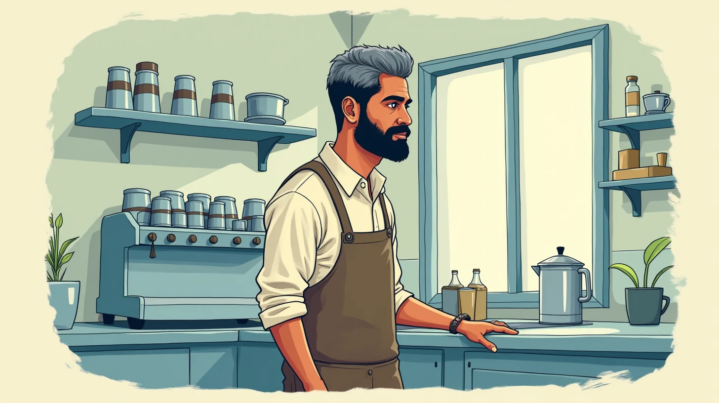 His coffee chain had 3 outlets. Only 1 had an FSSAI license.