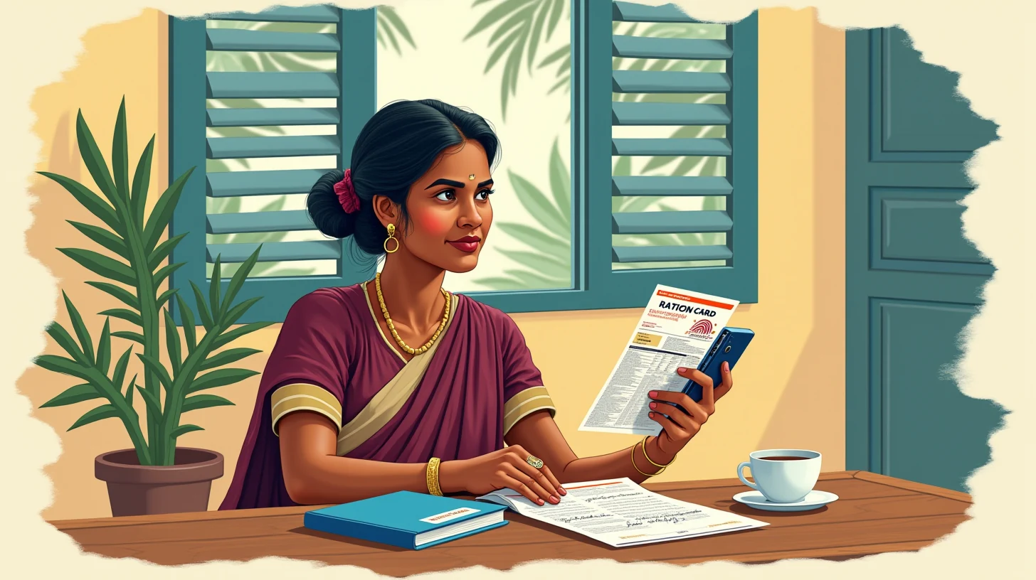 The ration card that broke when she needed it most