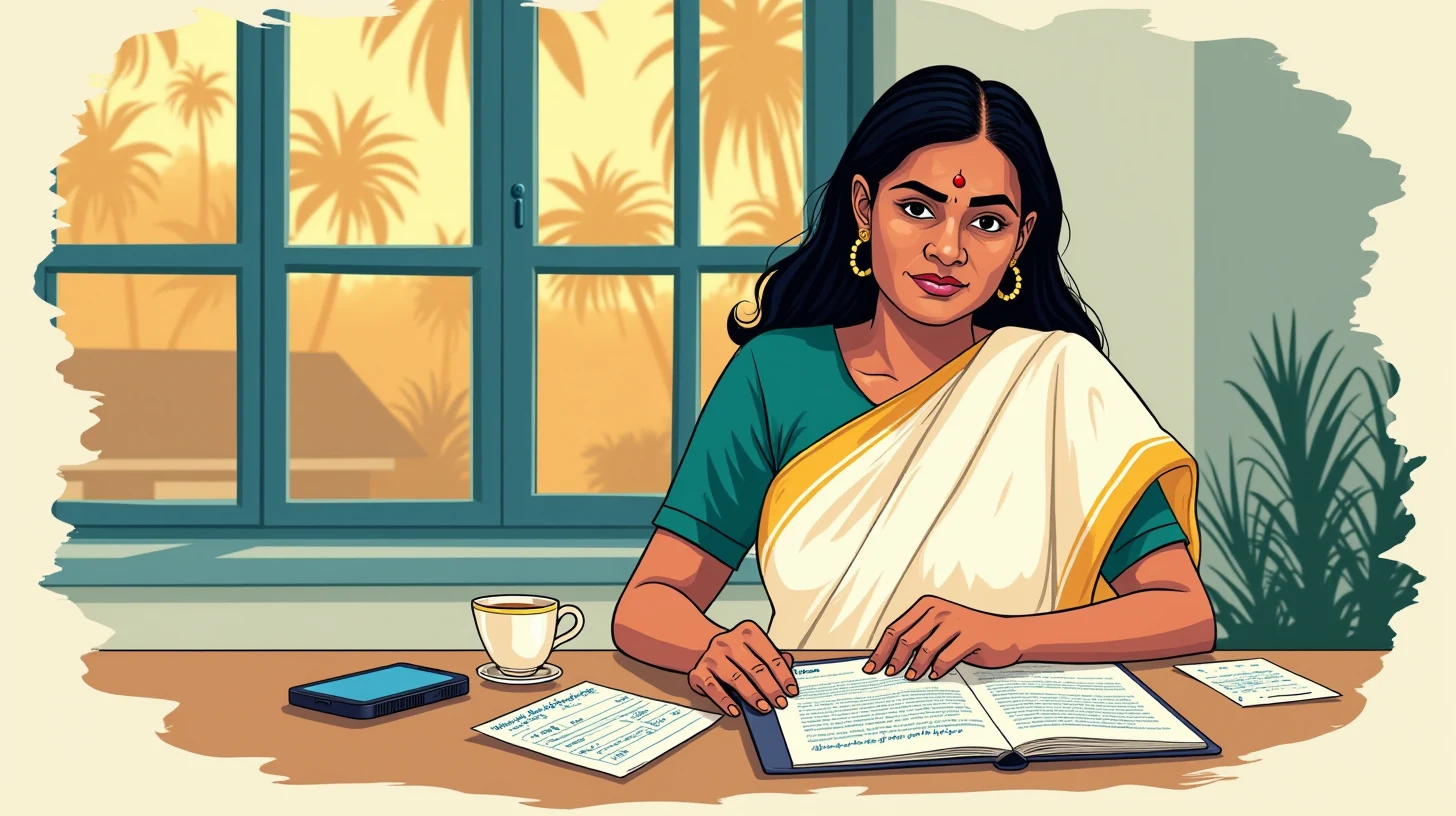 The Kochi homemaker and the Vayomithram visit her father-in-law was waiting for