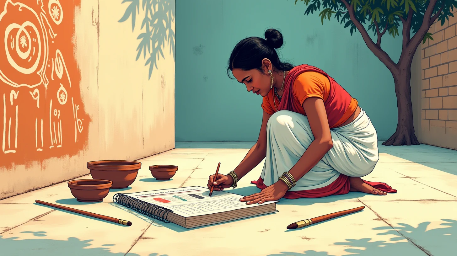 The Ranchi Sohrai painter and the GI tag, MSME Udyam, and the ₹50k GST threat
