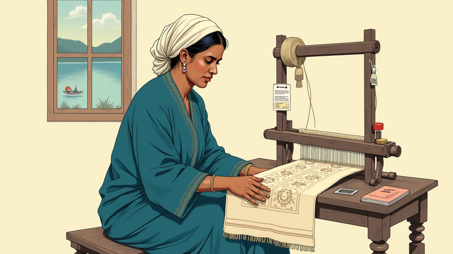 The Srinagar Pashmina creator and the GI tag and KCC scheme