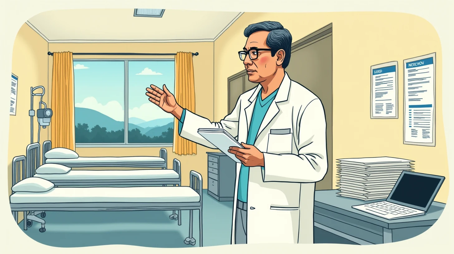 Dr. Arijit, unknown: The RIMS infectious disease specialist and the fragmented crisis