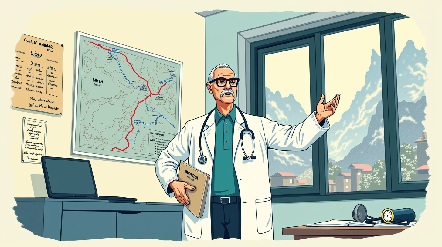 Dr. Arif, unknown: The Srinagar doctor and the winter road closure