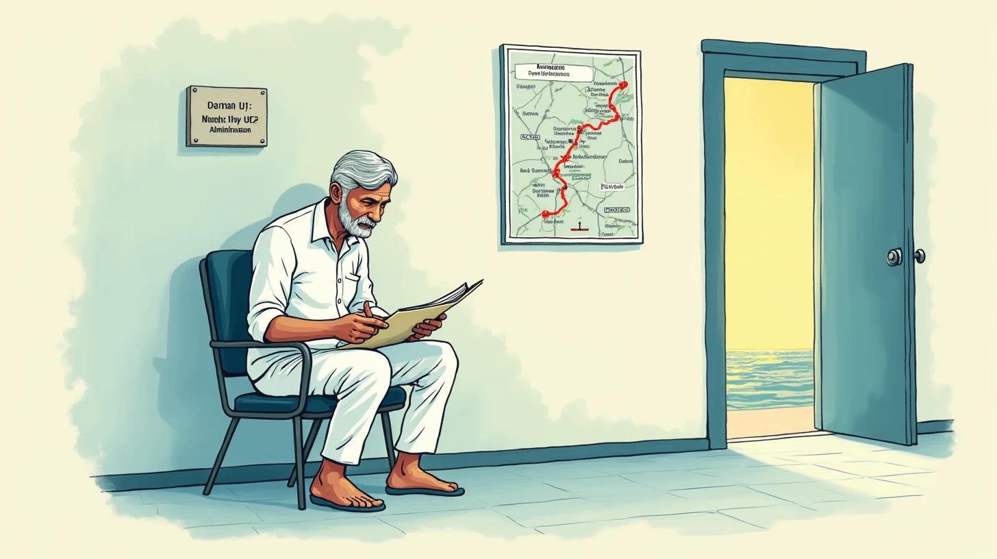 The Daman clerk and the merger that moved his pension file to Silvassa