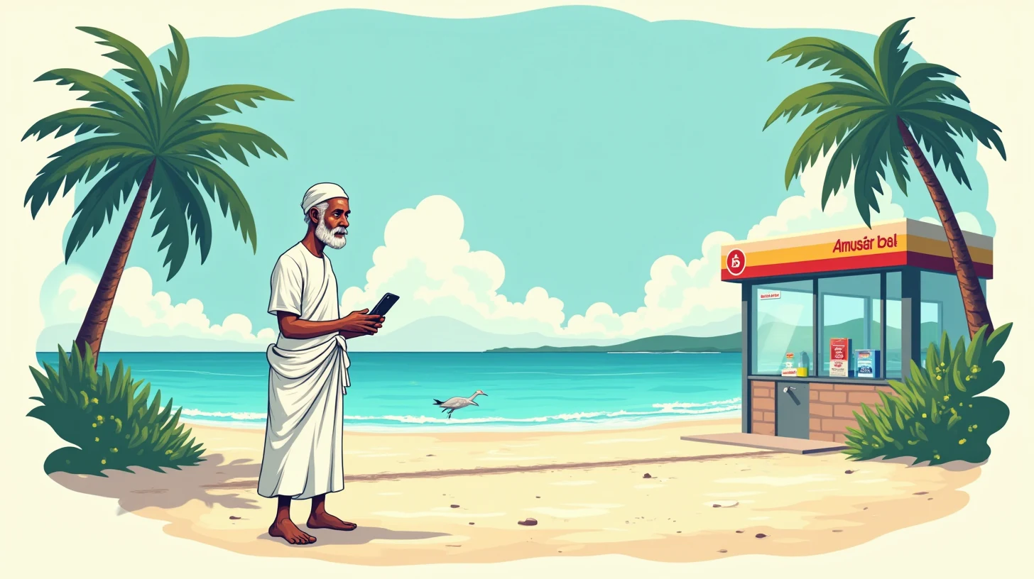 The island teacher and the pension that needed no walk