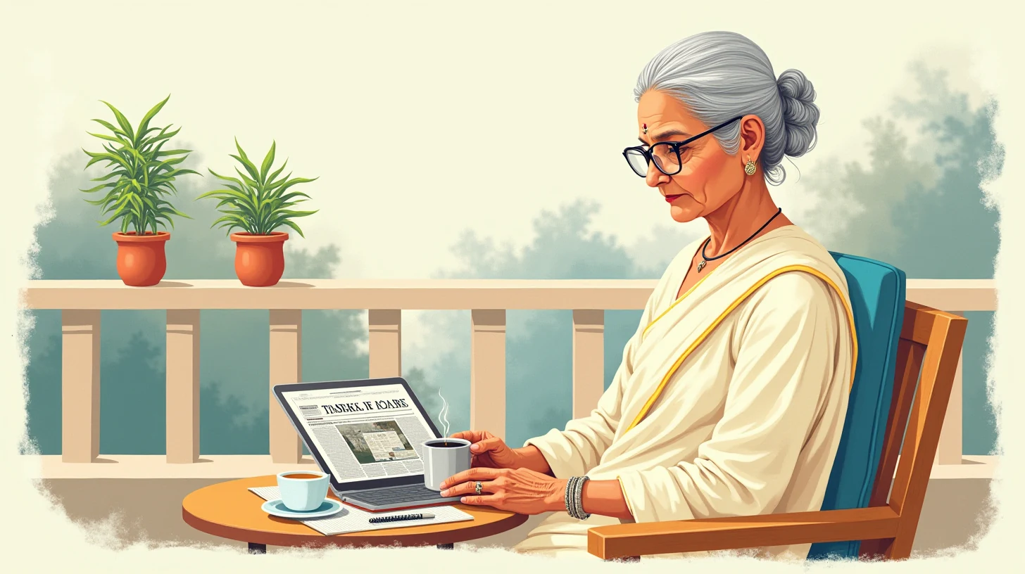 Mrs. Deshpande ignored four SMS. Her pension stopped for two weeks.