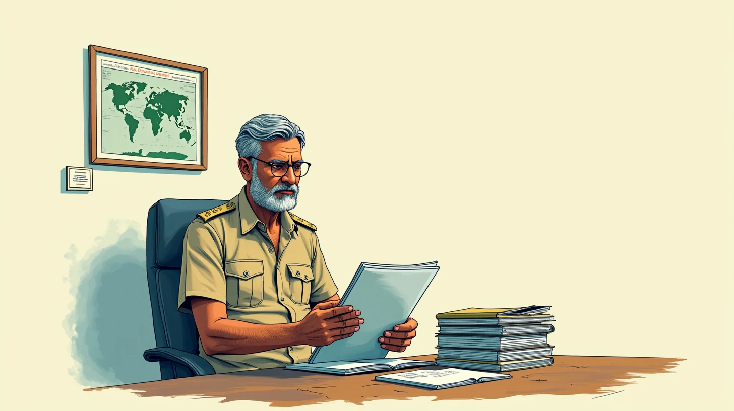 The forest officer and the GPF that sat at the AG for fourteen months