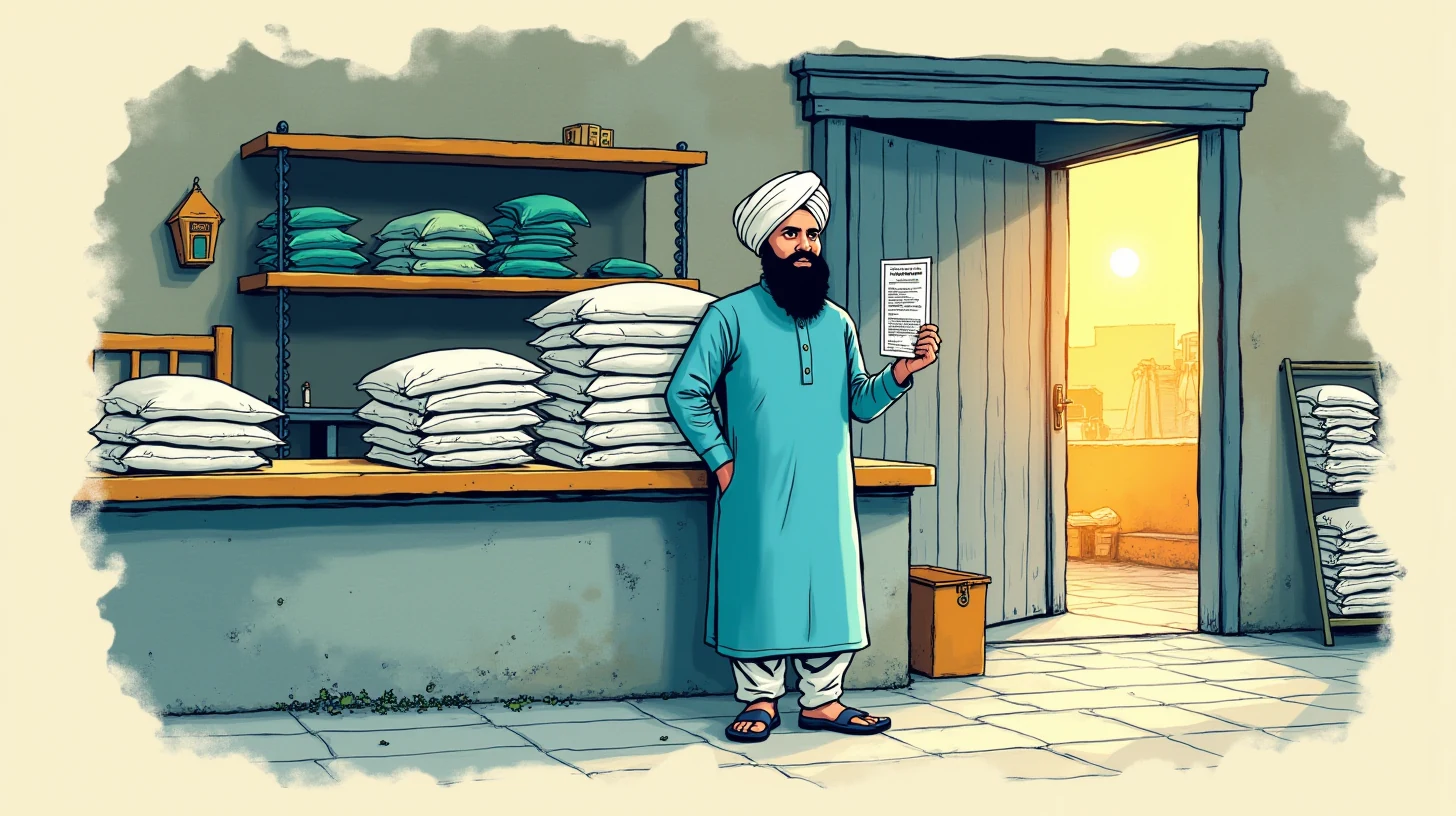 Gurpreet, 45, in Amritsar. One rule. One office. One week.