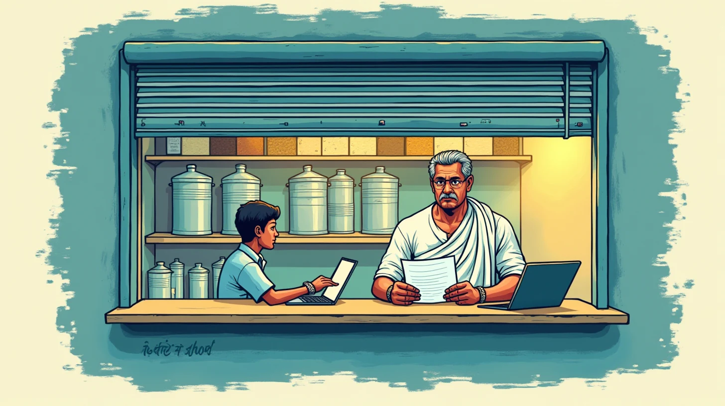 Anbuselvan, 45, in Chennai. One rule. One office. One week.