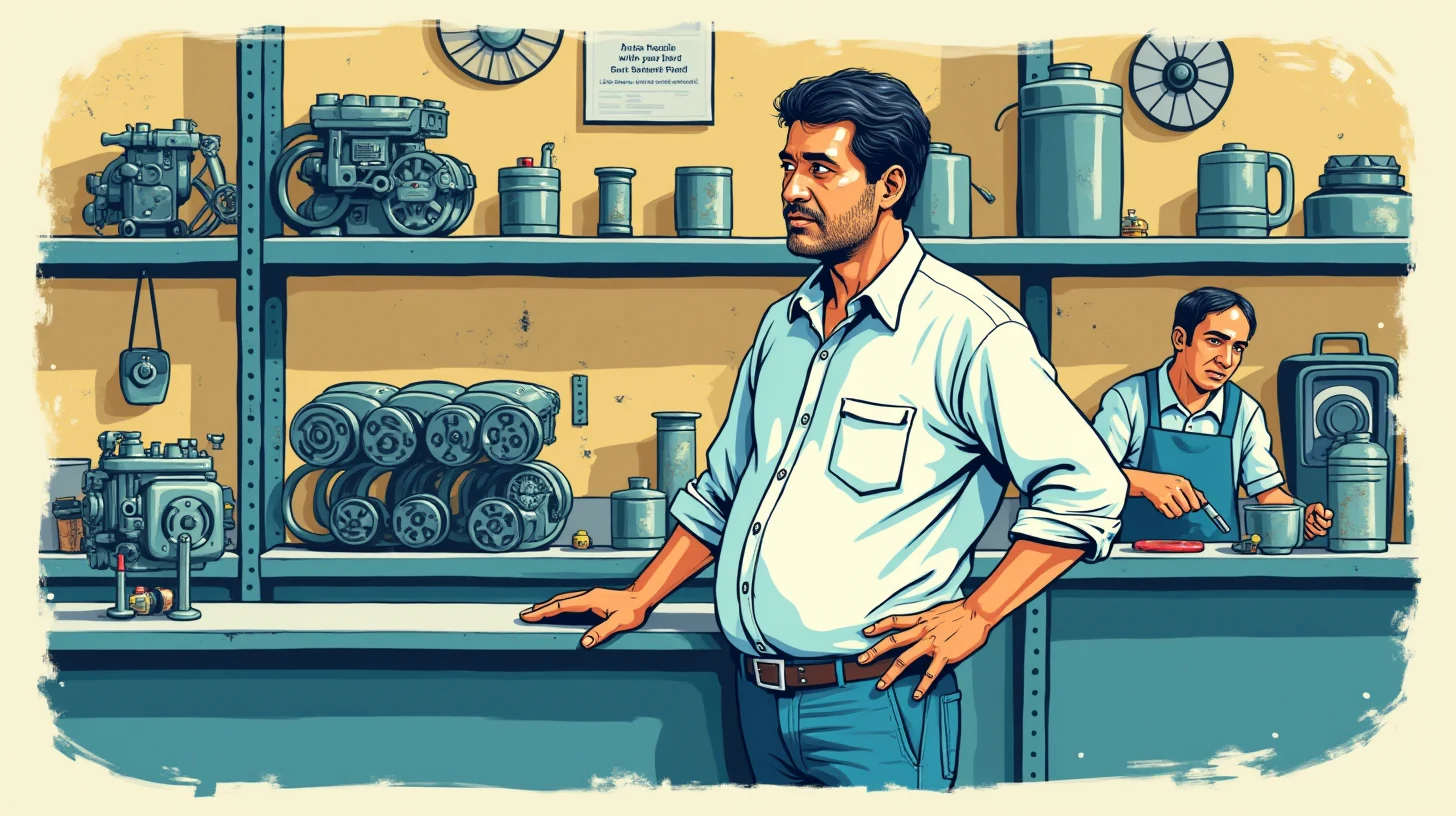 Deepak, 45, in Gurugram. One rule. One office. One week.